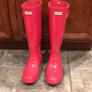 Hunter rain boots